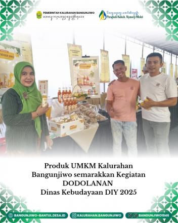 Potensi Bangunjiwo semarakkan DODOLANAN DIY Tahun 2025
