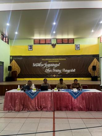 Bimtek Perencanaan Pembangunan Pelaksanaan Program Reformasi Birokrasi Kalurahan Bangunjiwo