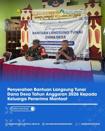 Penyaluran BLT Dana Desa Periode Bulan September 2026